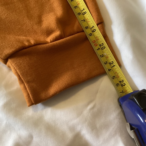 Ladies 3X Halloween Pumpkin Face Sweatshirt by Sew in Love Orange/Black - Picture 6 of 8